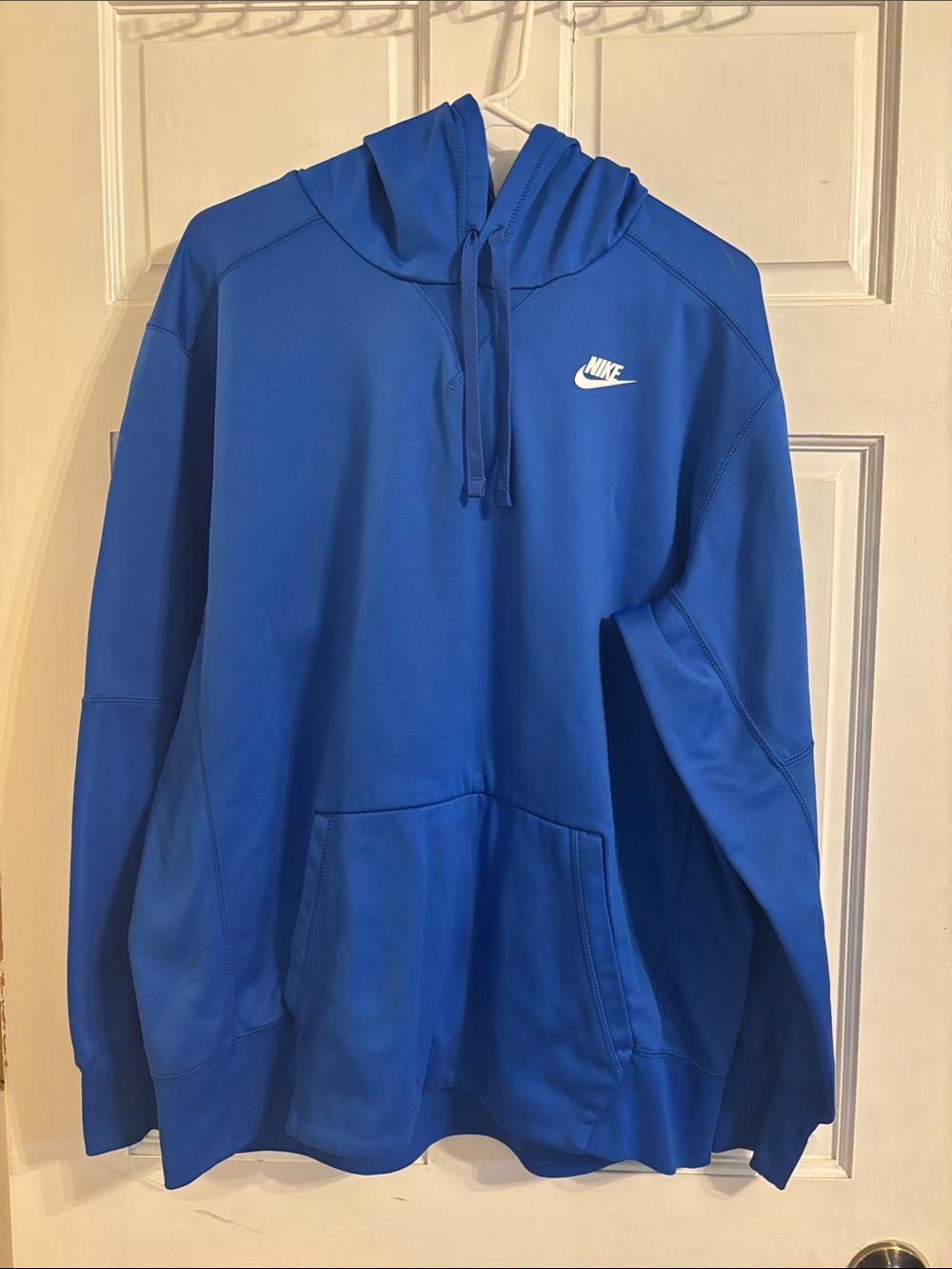Nike Men’s Royal Blue Crewneck Hoodie Sweatshirt